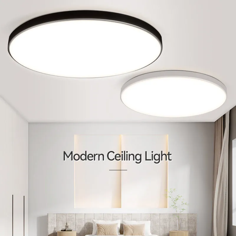 Alessandro Design SOLIS plafoniera LED neagra 47cm 70W