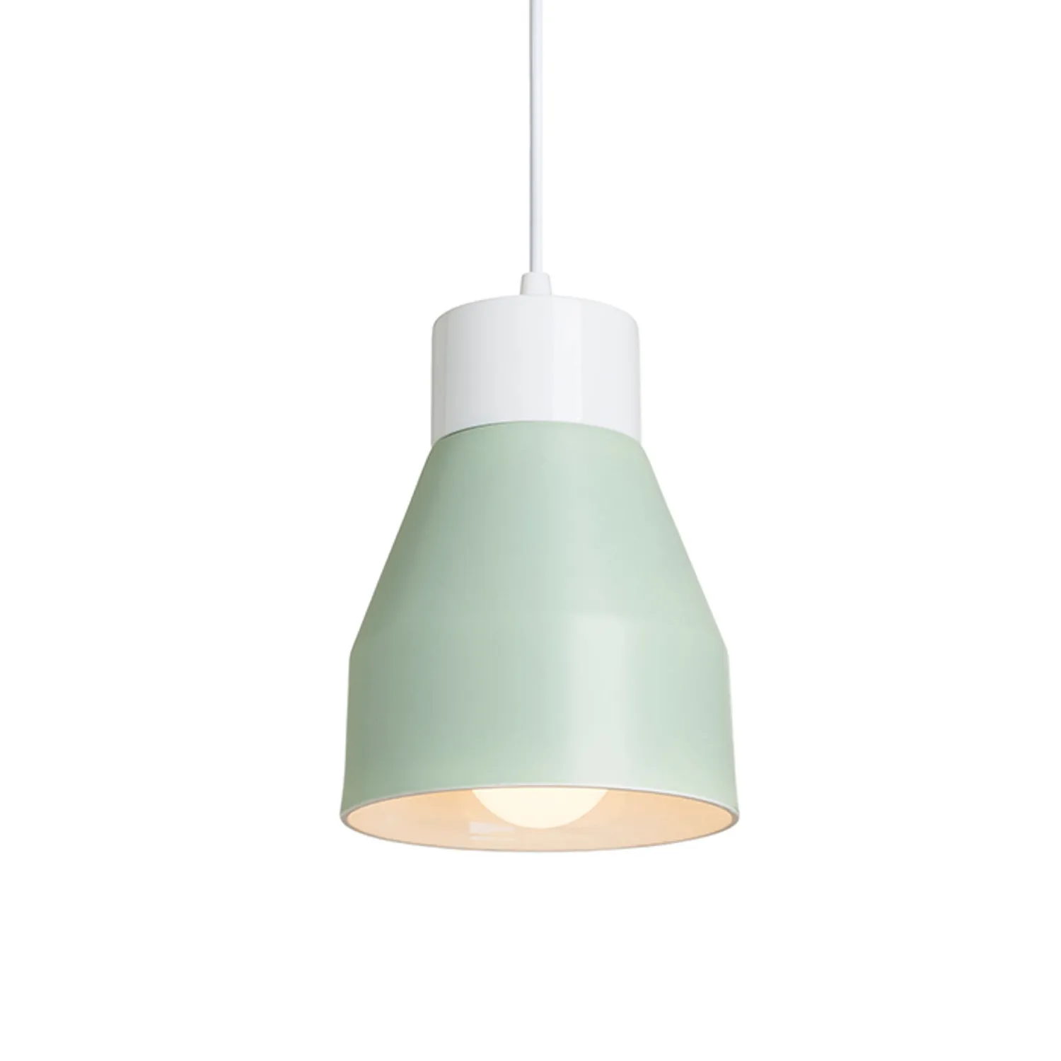 Rendl Frutti pendul E27 verde ceramica decorativ