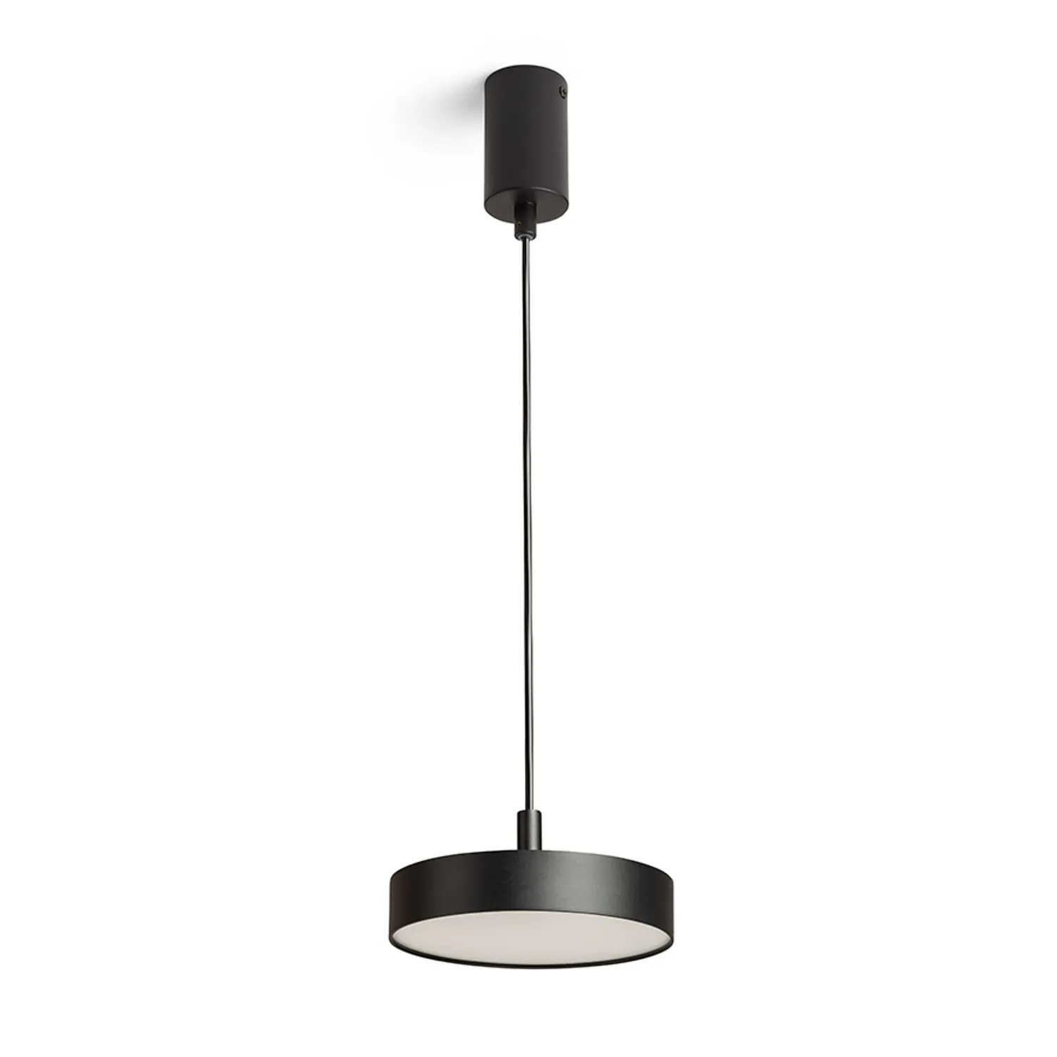 Rendl Light Studio Aretha I pendul LED negru plat