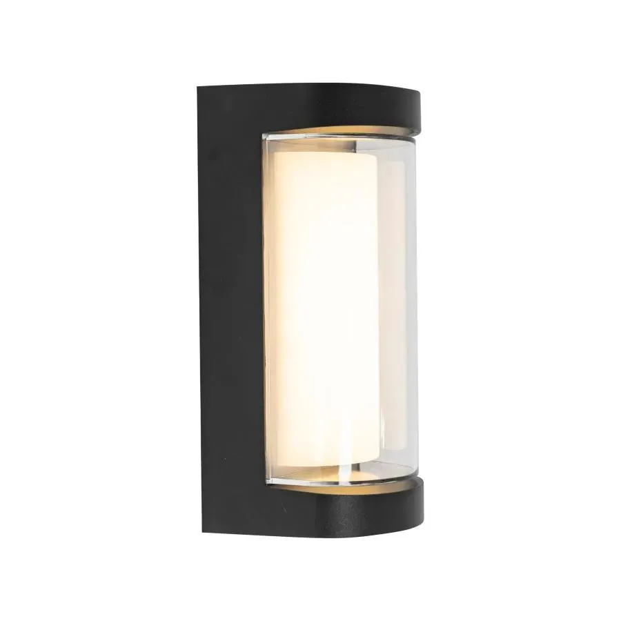 Alessandro Design Han aplica exterior LED 8W negru metal