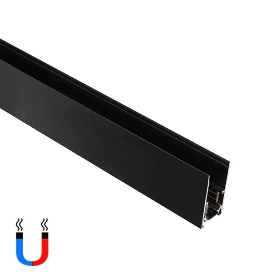Alessandro Design șină magnetică aplicată 2m negru proiectoare