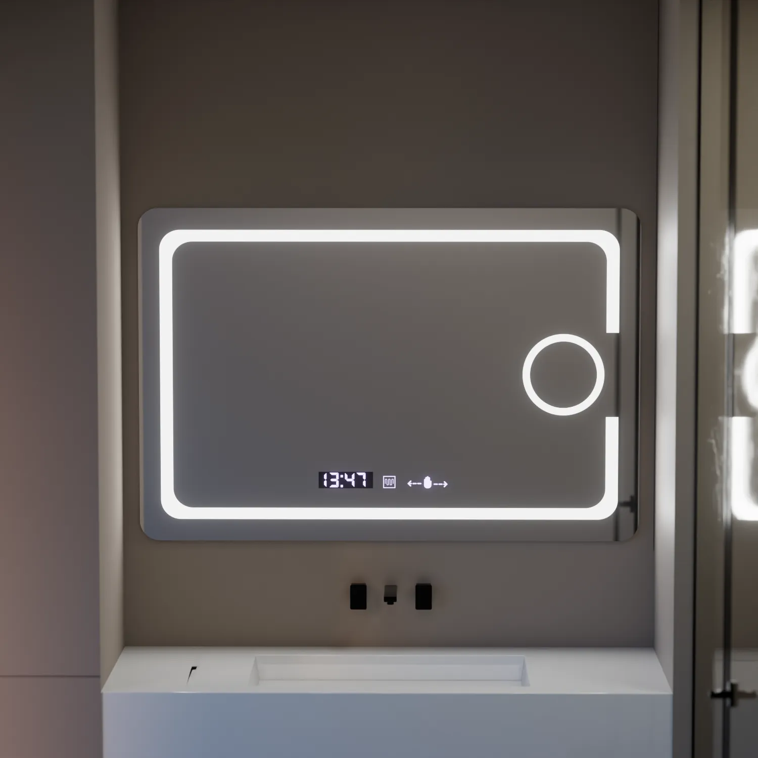 Alessandro Design Eclat MotionGlow oglinda LED 120x80cm