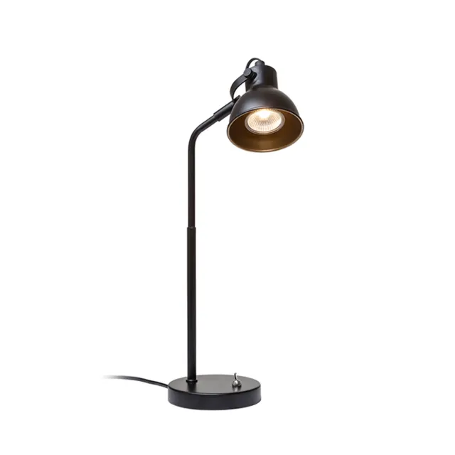 Rendl Light Studio Rosita lampa masa negru auriu GU10