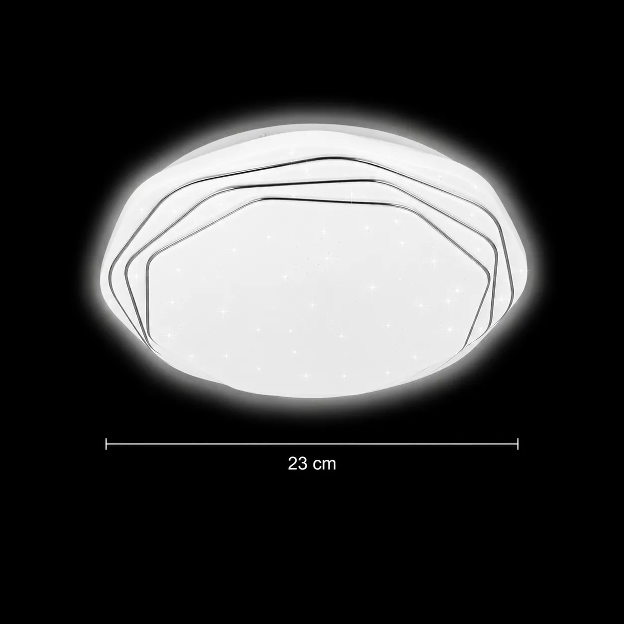 Alessandro Design plafoniera LED 22W alba 23 cm 3000K-6000K