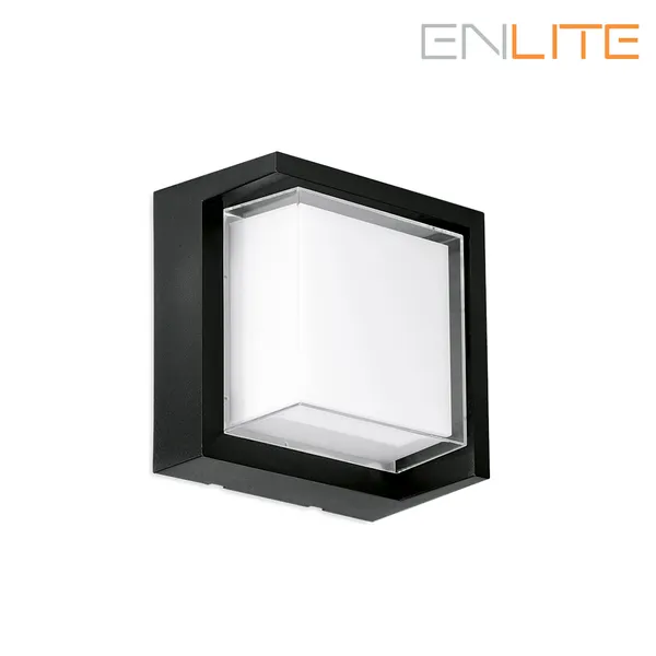 Enlite aplica LED exterior patrata 10W CCT 900lm IP65