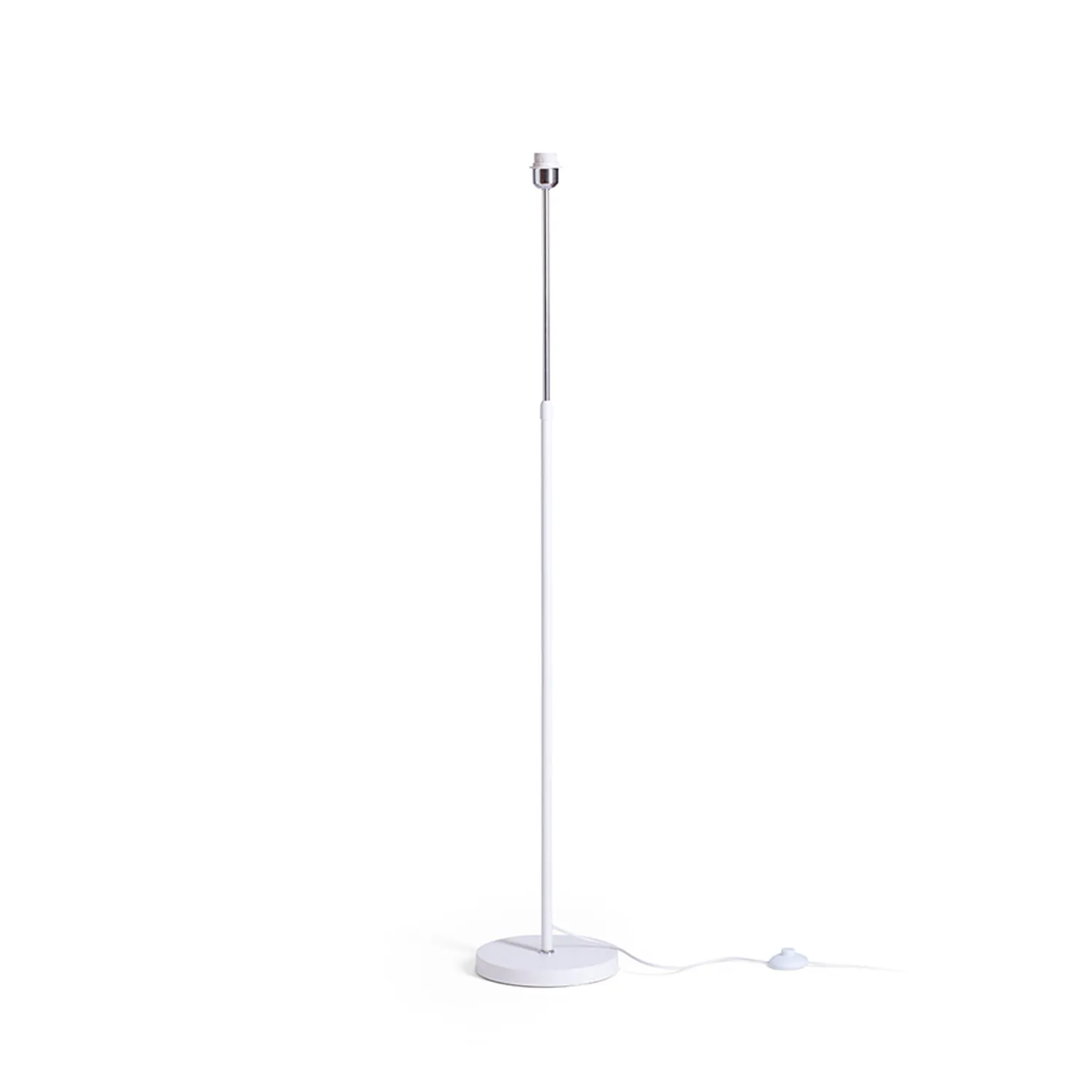 Rendl Light Studio Emmett picior lampa masa alb crom E27
