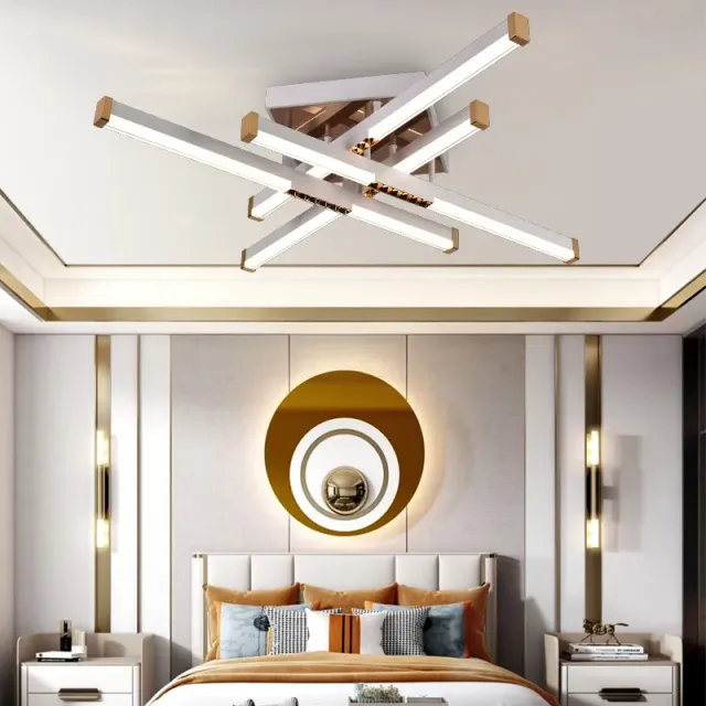 Alessandro Design AXIAL lustră LED albă 54W 4 elemente
