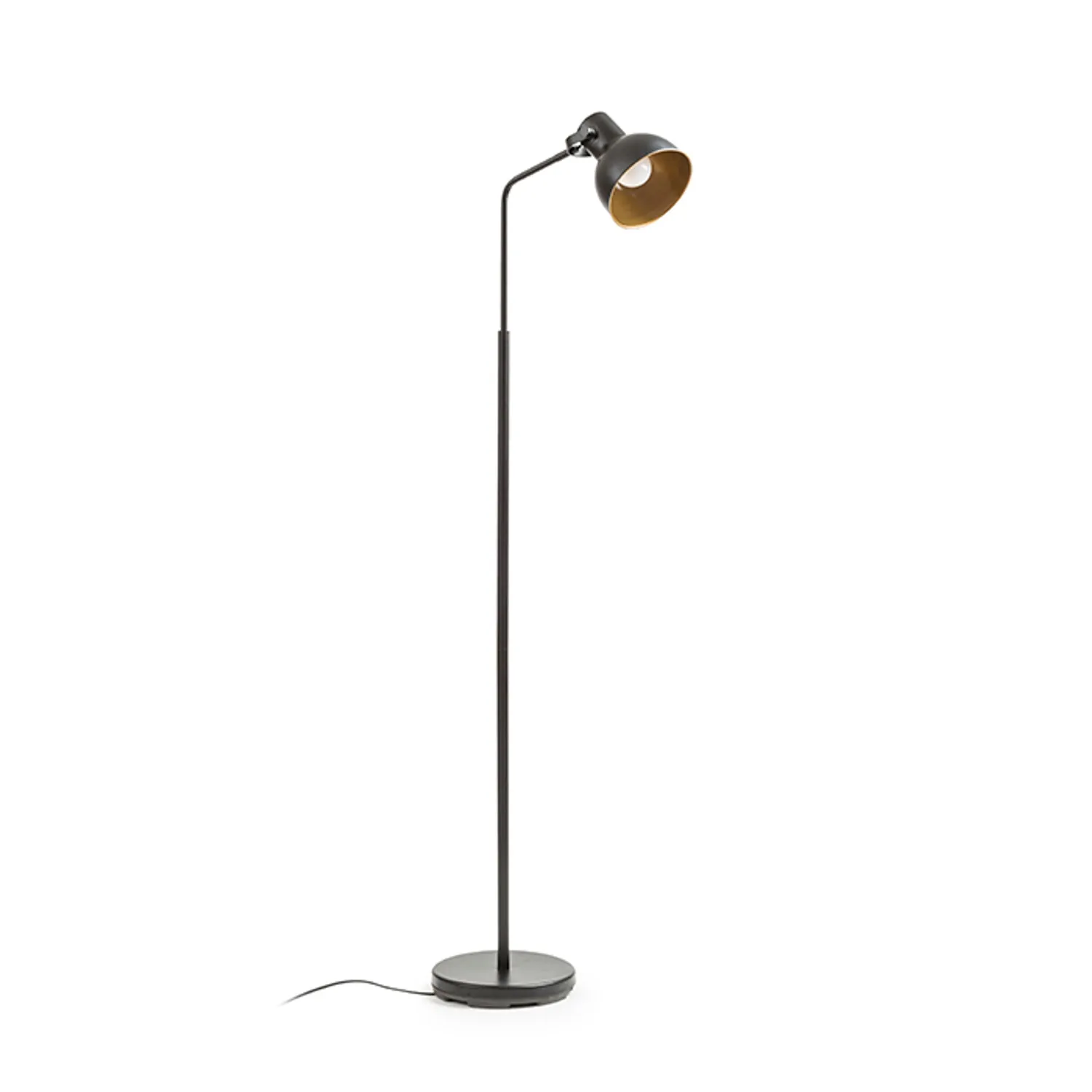 Rendl Light Studio Rosita Lampadar negru auriu E27