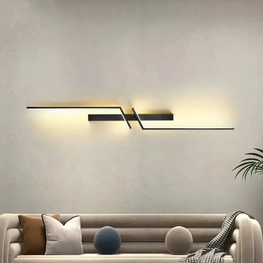 Alessandro Design Avyaan 22W aplică LED negru 1800lm