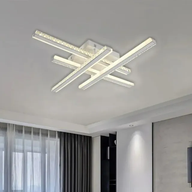 Alessandro Design Abigaia 136W lustra LED alba 4 elemente