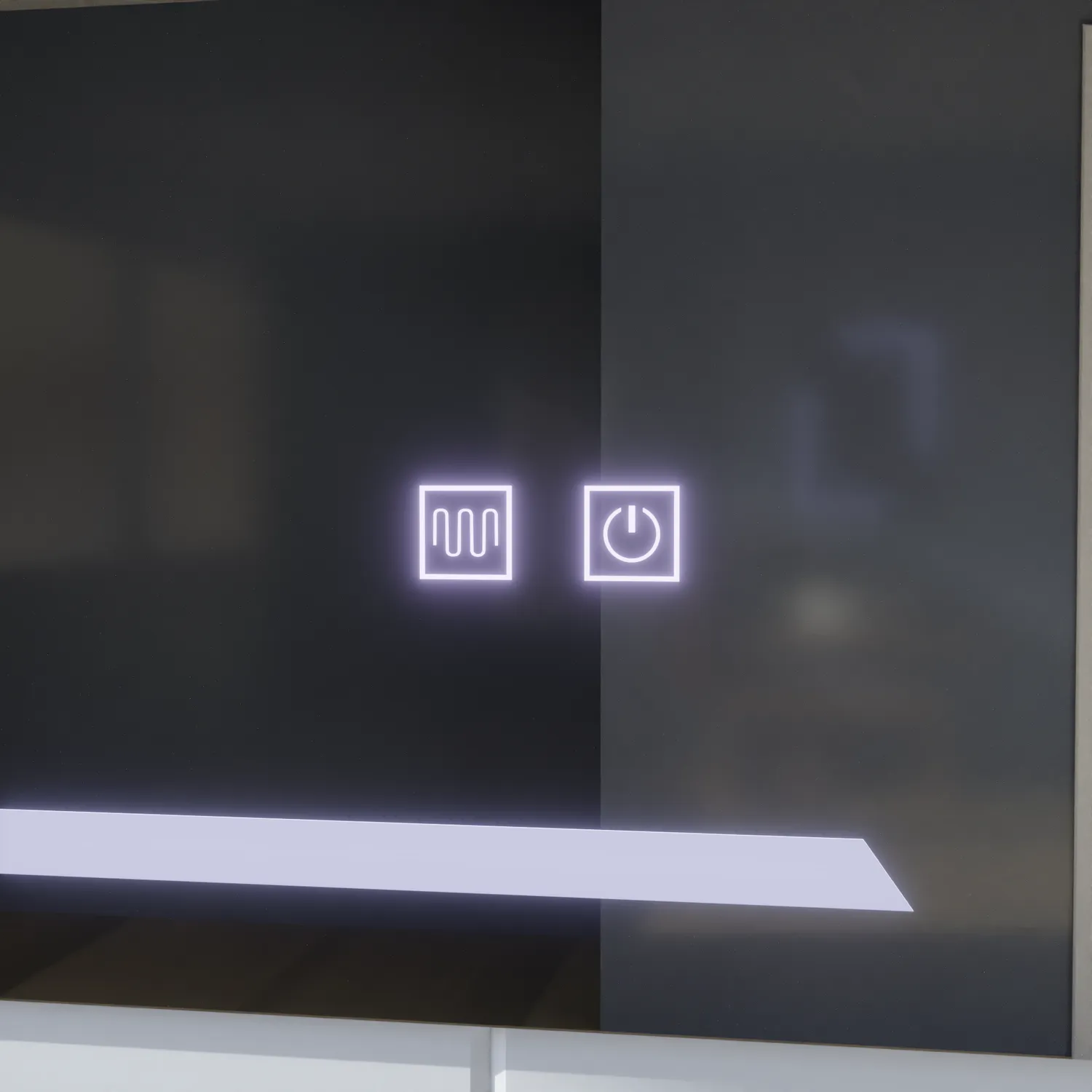 Alessandro Design Eclissa Touch oglinda LED 50x70cm antiaburire