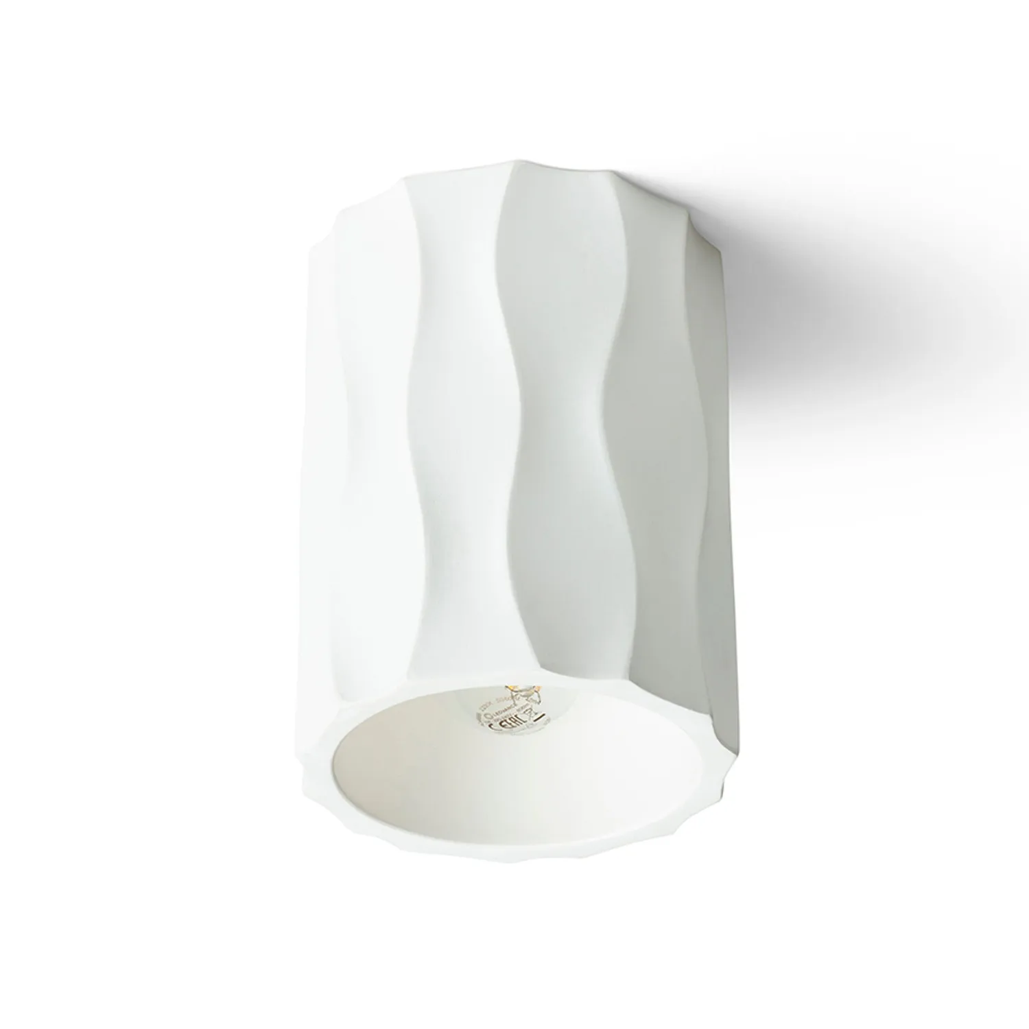 Rendl Light Studio Angelina plafonieră gips E27 model valuri