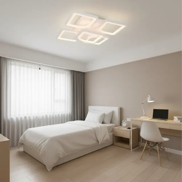 Alessandro Design Zoe 70W lustra LED alba dimabila