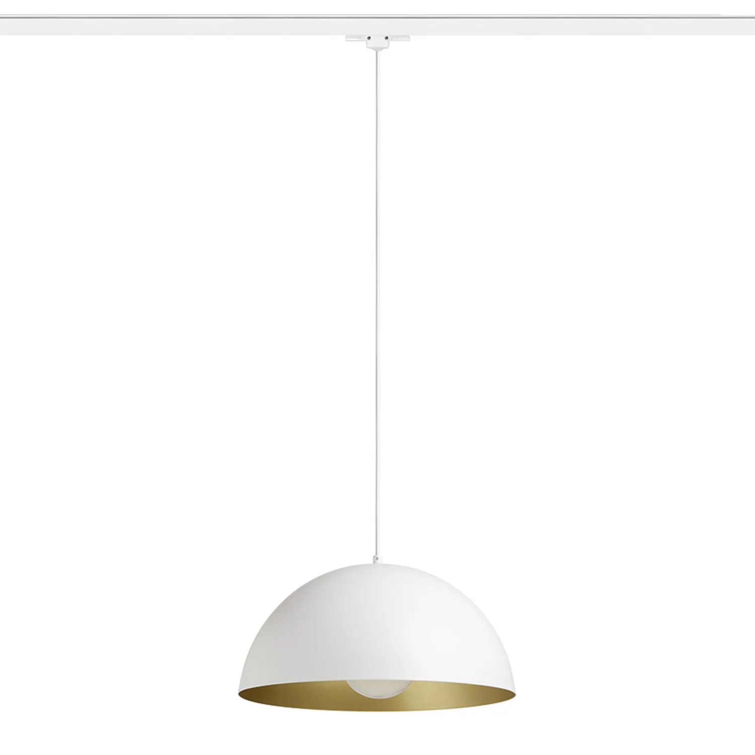 Rendl Light Studio Gladys 40 pendul alb auriu sina 3 faze