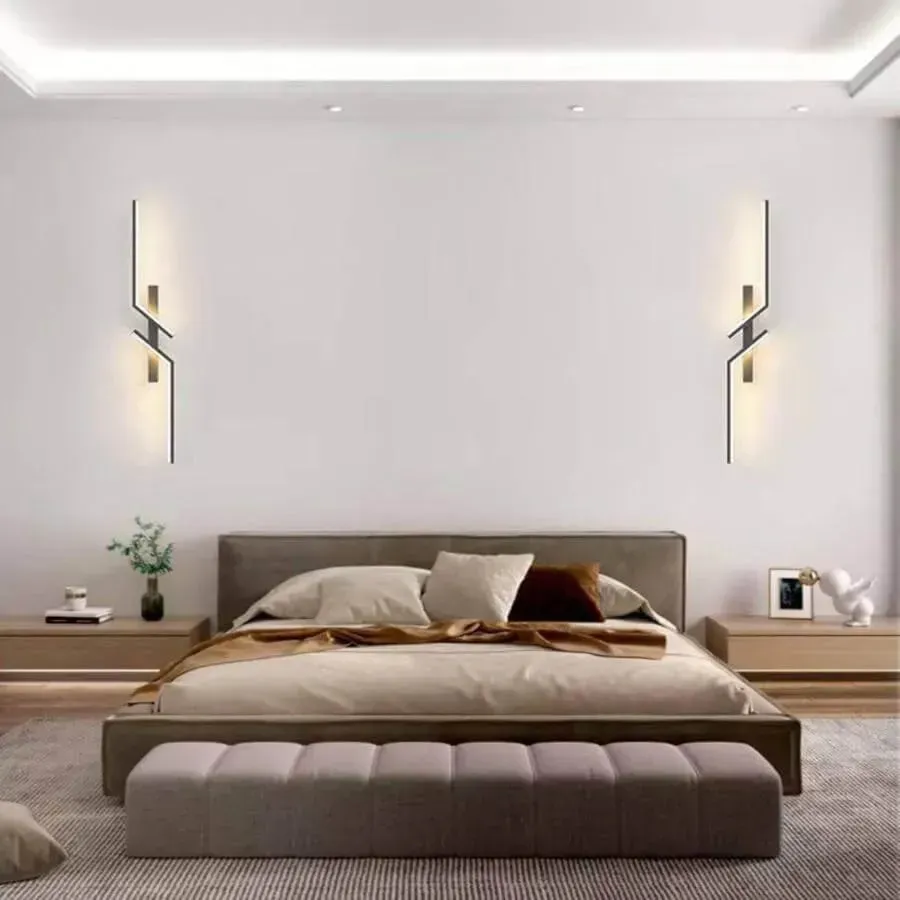 Alessandro Design Avyaan 22W aplică LED negru 1800lm
