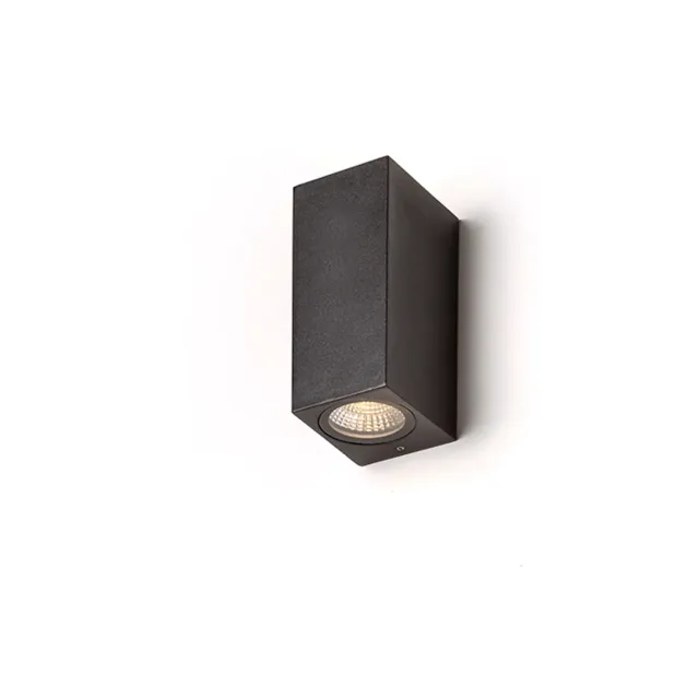 Rendl Light Studio Kubi II aplica exterior antracit LED Up-Down