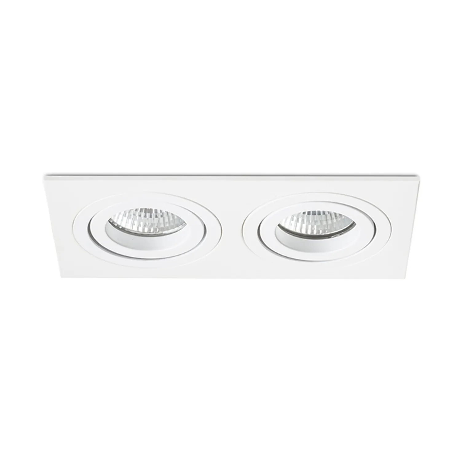 Rendl Pasadena GU10 SQ II spot incastrat alb orientabil