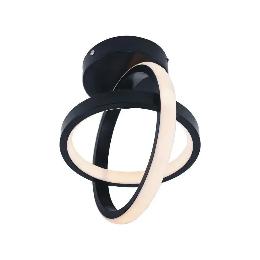 Alessandro Design VERTEX GYRO Lustra LED Neagra 42W