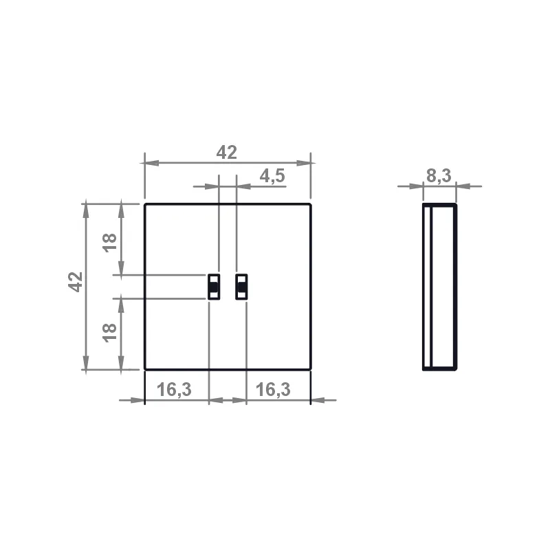 Furnika Movement mirror switch senzor miscare