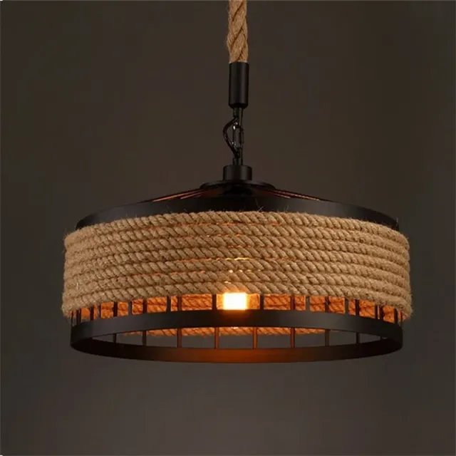 Alessandro Design LV300/300BK lustră vintage E27 maro