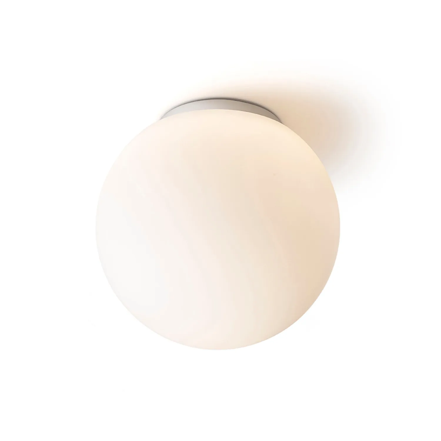 Rendl Light Studio Bolly 26 plafonieră sticlă opal crom