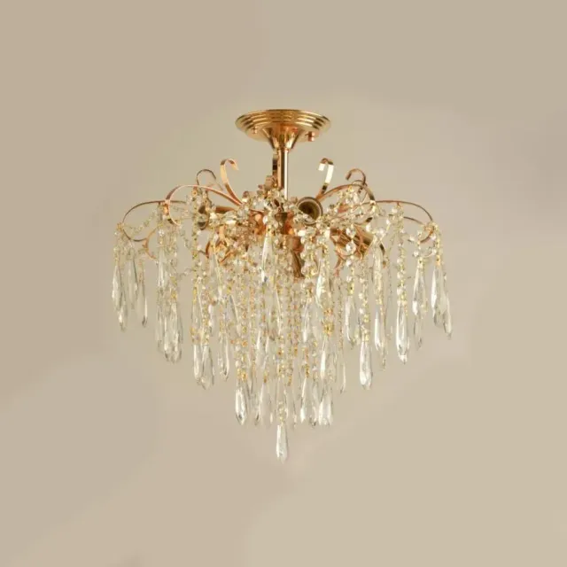 Alessandro Design EGO Crystal candelabru auriu 47cm 5xE27