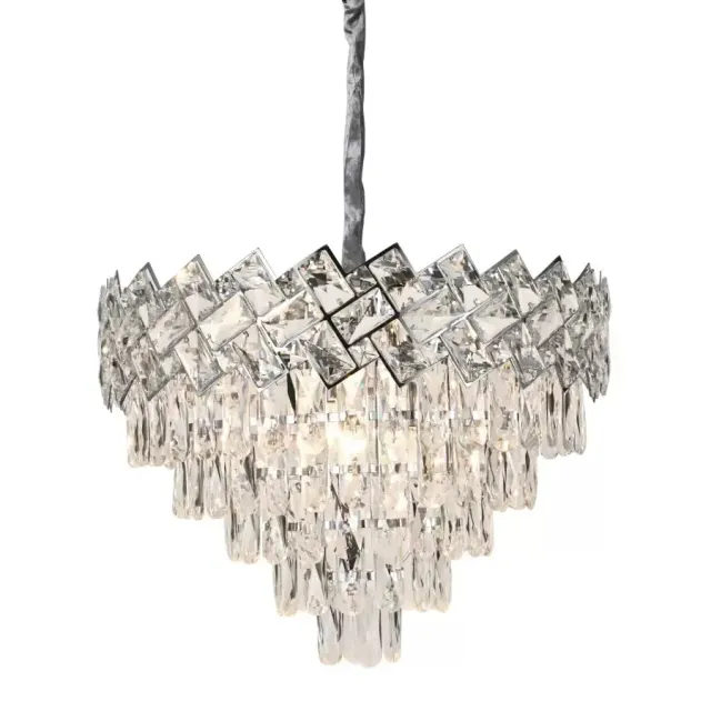Alessandro Design Windsor Elegance candelabru crom 8xE14
