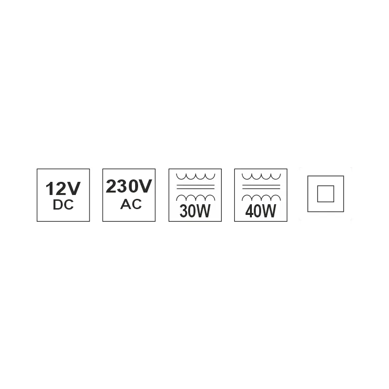 Furnika Led driver 30W 40W sursa IP20 interior