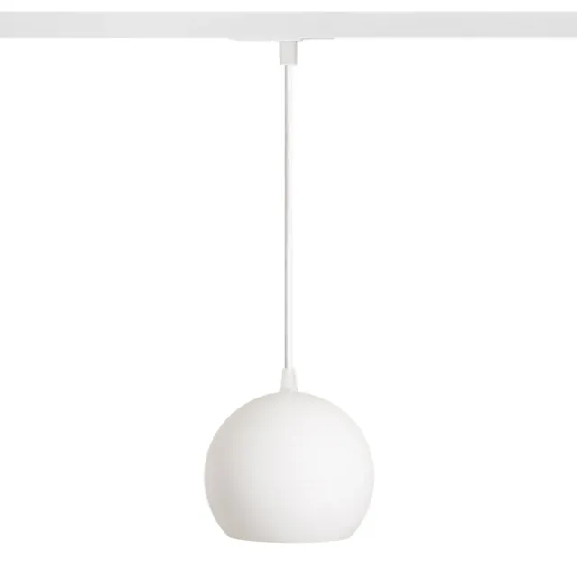 Rendl Copa pendul șină negru sticlă opal