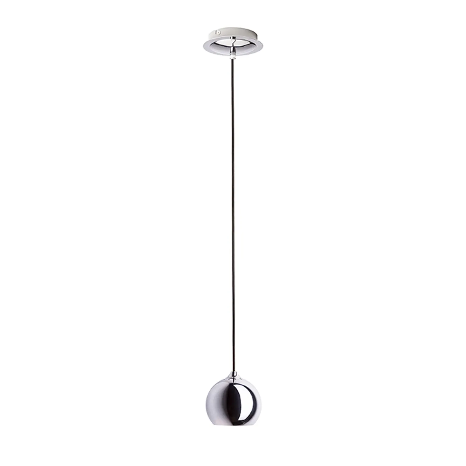 Rendl Light Studio Desty pendul negru-crom E27 modern