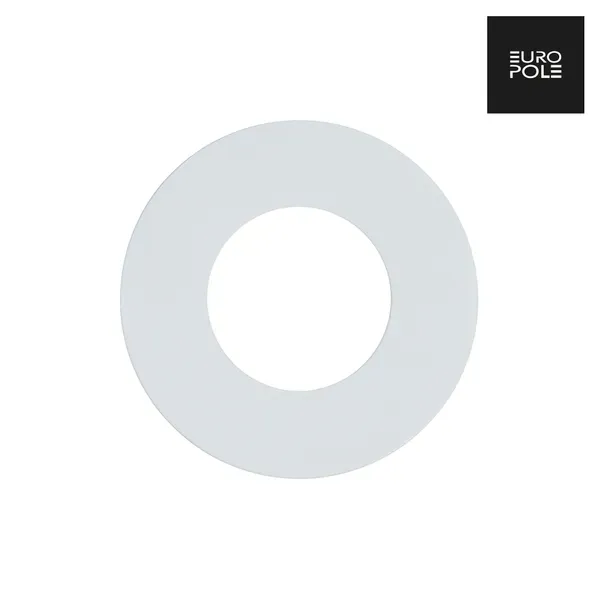 Aurora LED UP Universal rama rotunda alb mat 82mm