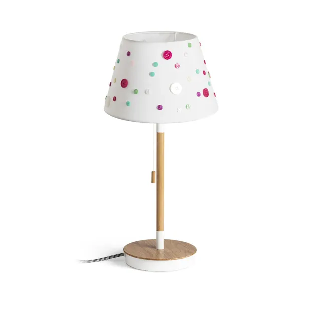 Rendl Light Studio Keith Delisa veioza E27 alba cu USB