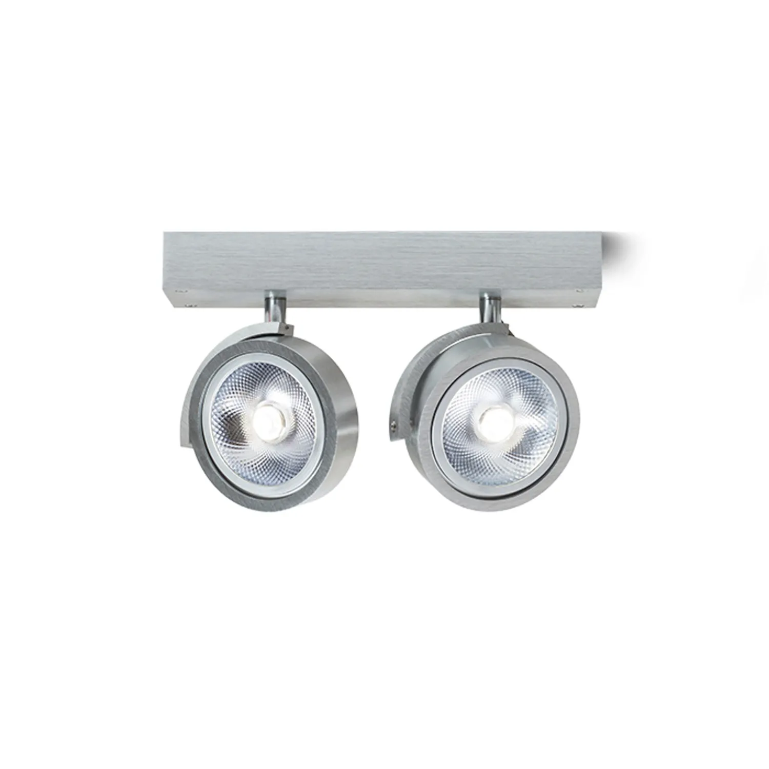 Rendl Light Studio Kelly II aplica aluminiu periat orientabila