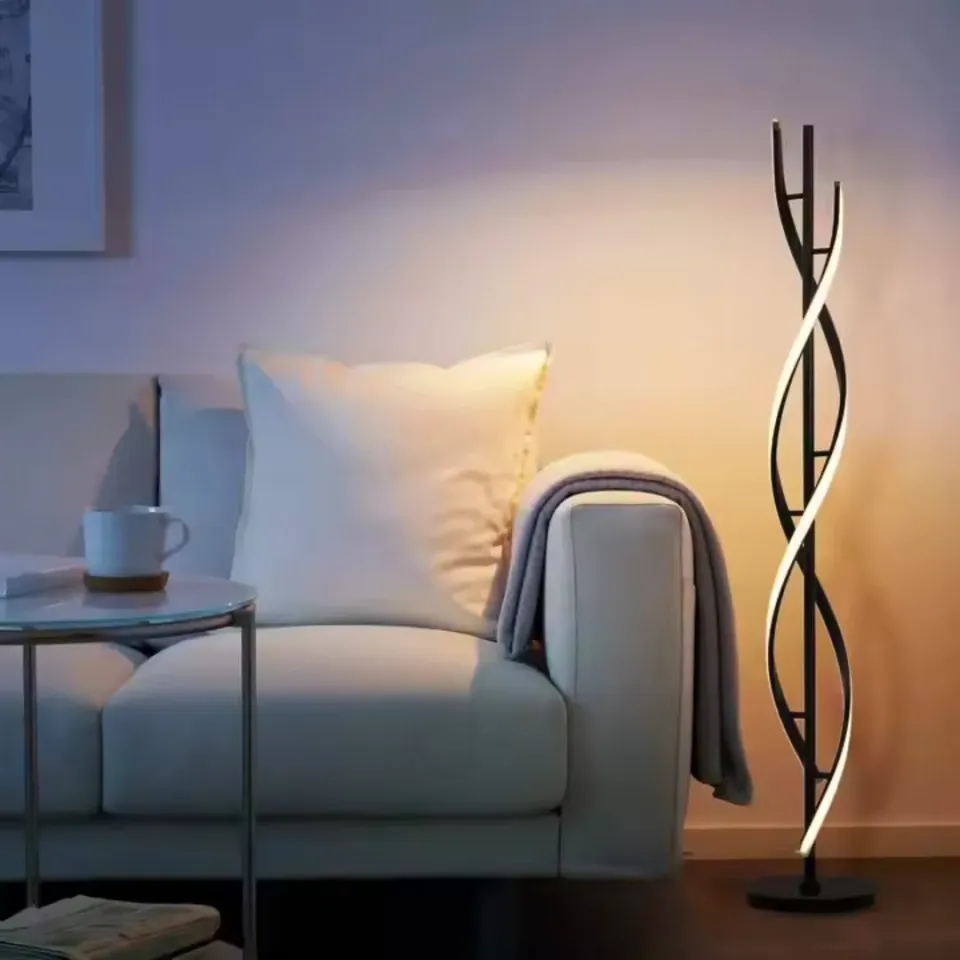 Alessandro Design Upsilon 27W lampa LED neagra metal acrilic