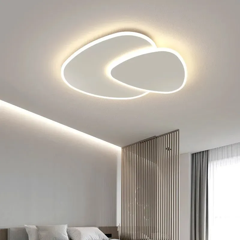 Alessandro Design Futura Lumina lustra LED ovala 66W alba