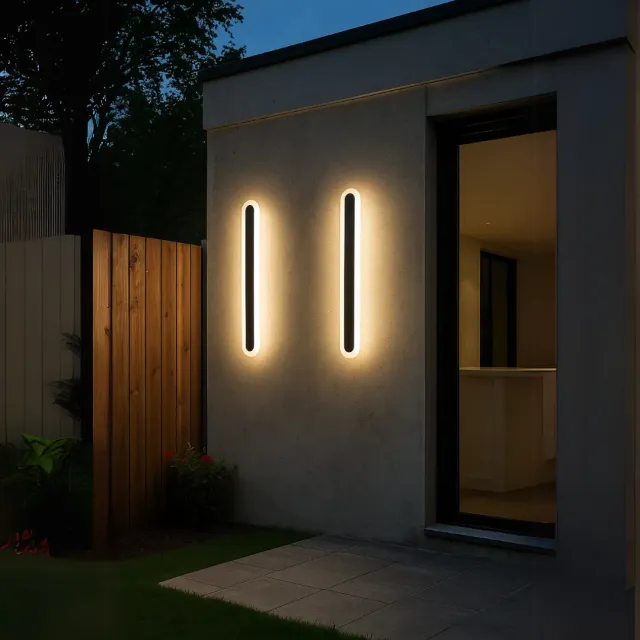 Alessandro Design SUHA aplica LED exterior 90cm neagra 13W