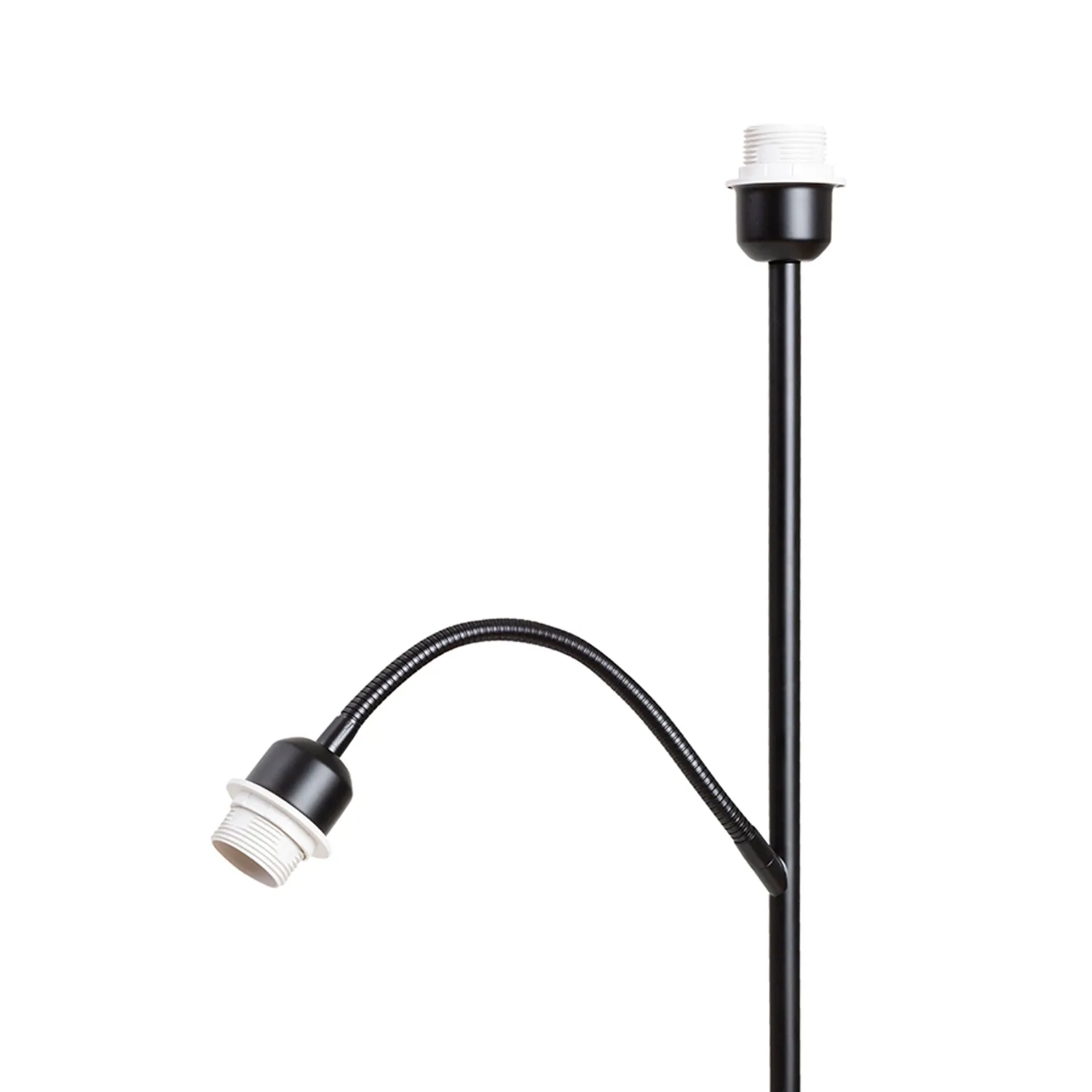 Rendl Pampa stativ lampadar negru E27 cu brat citit