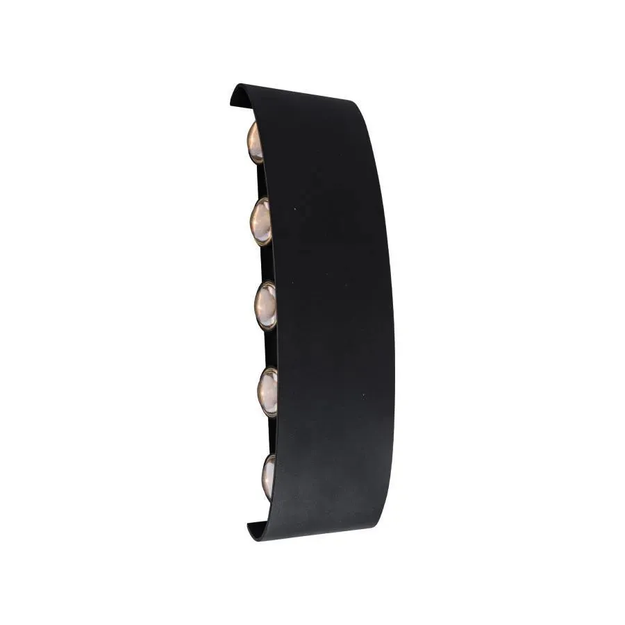 Alessandro Design Fantas Aplica LED 10x1W Neagra IP65