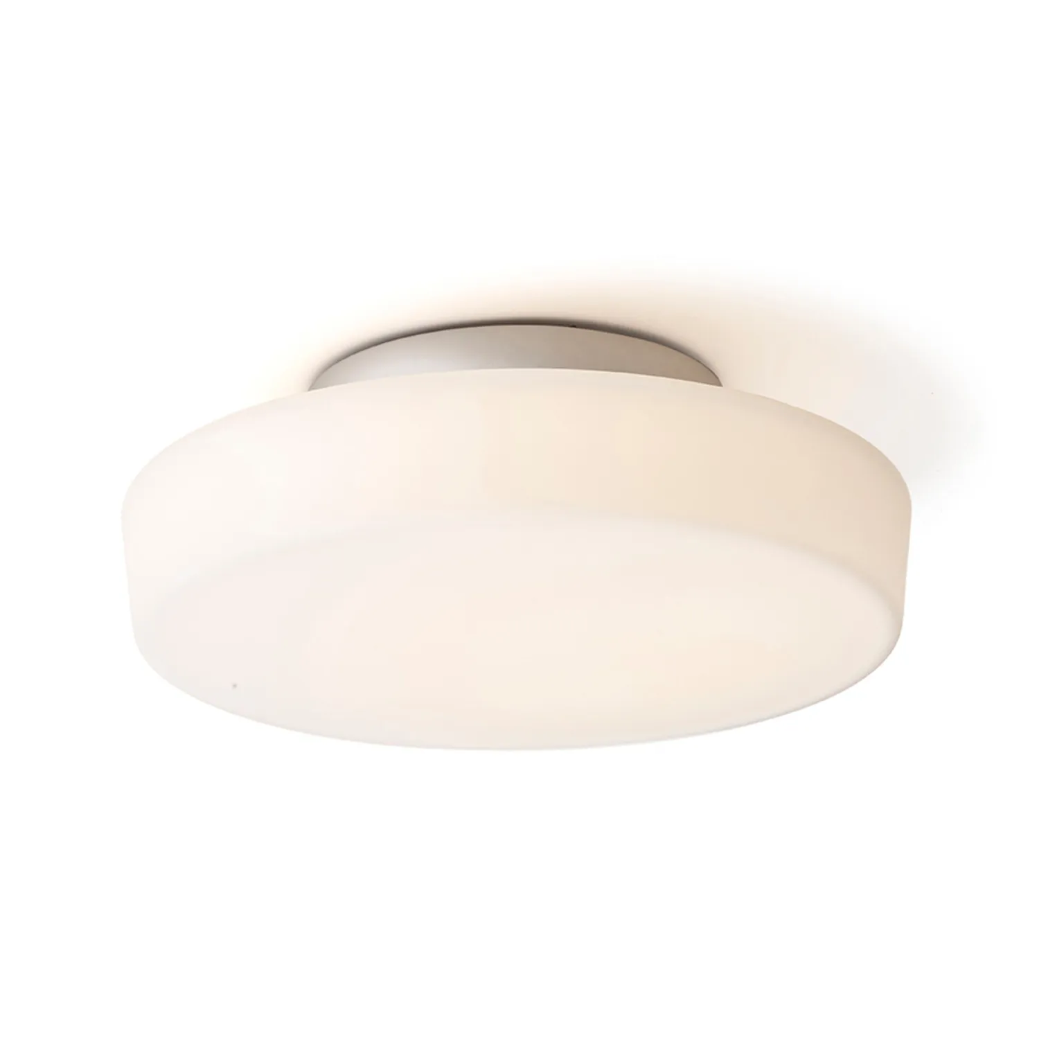 Rendl Light Studio Zara LED plafoniera baie sticla opal crom