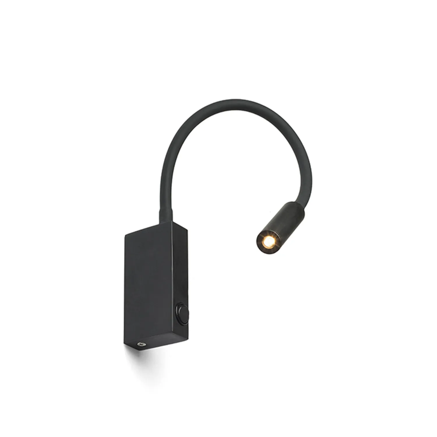 Rendl Light Studio EKE spot LED aplica negru cu brat flexibil