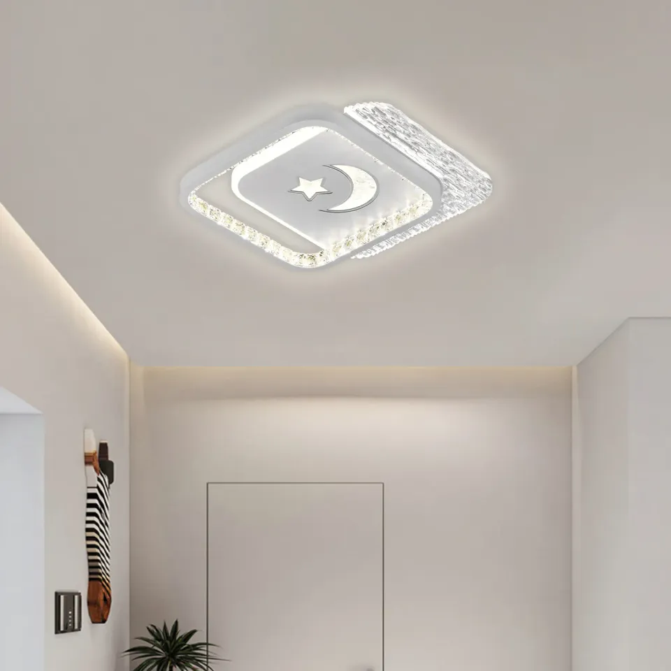 Alessandro Design Peru 38W lustra LED alba 2 patrate