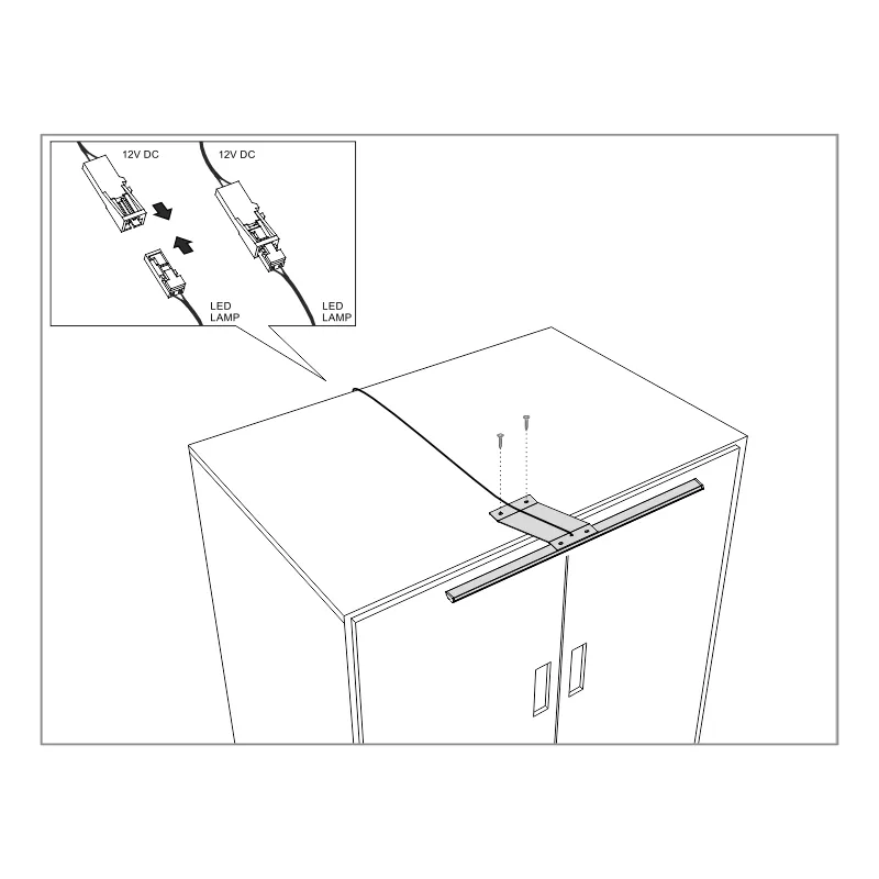 Furnika Gama 2 corp iluminat LED mobilier
