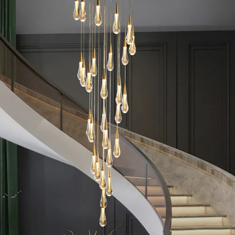 Alessandro Design Justinian 39W candelabru cristal auriu 60cm