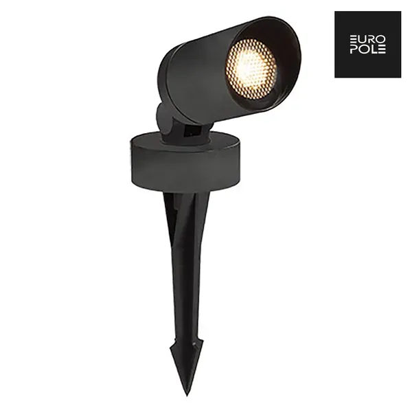Aurora Tube spot gradina GU10 negru IP65 cu tarus