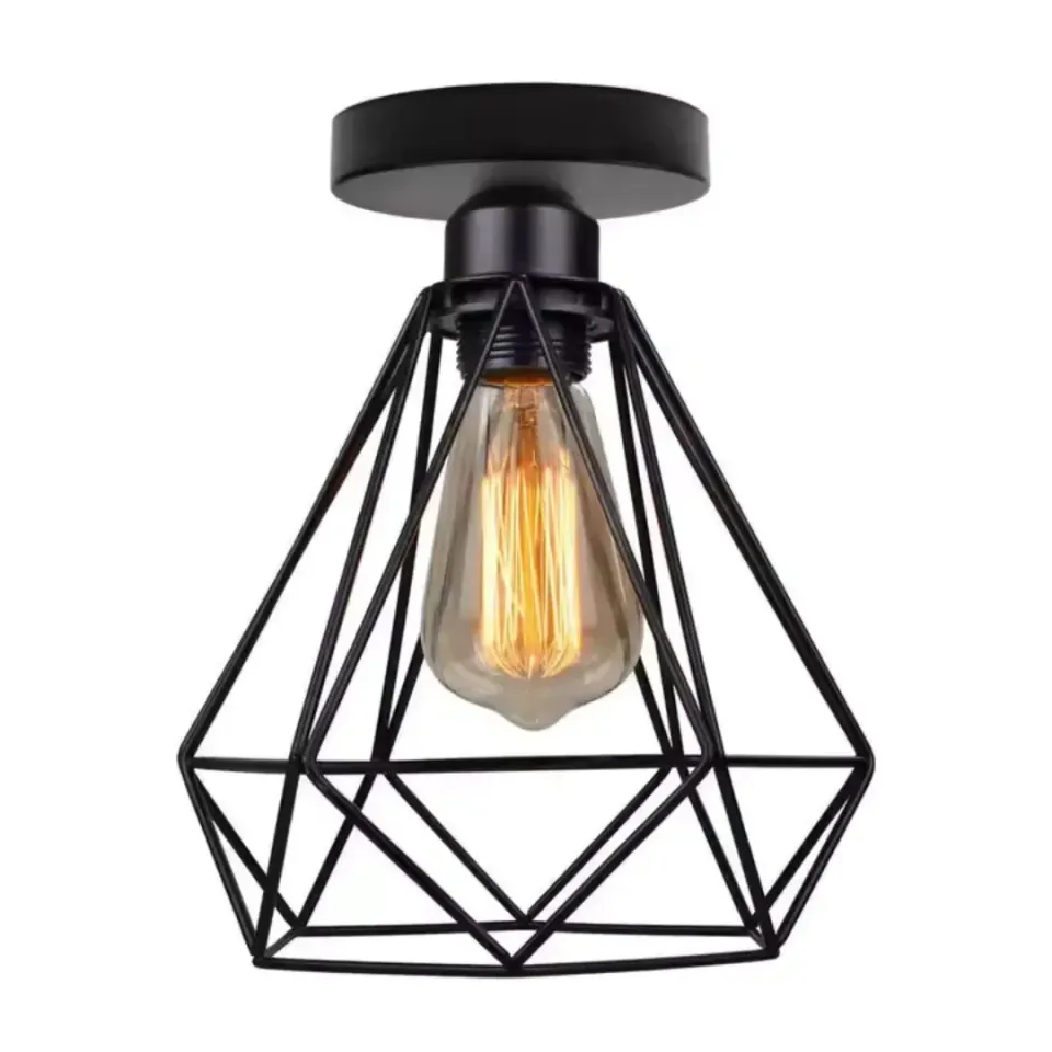 Alessandro Design Gracie lustra abajur negru E27 diamant