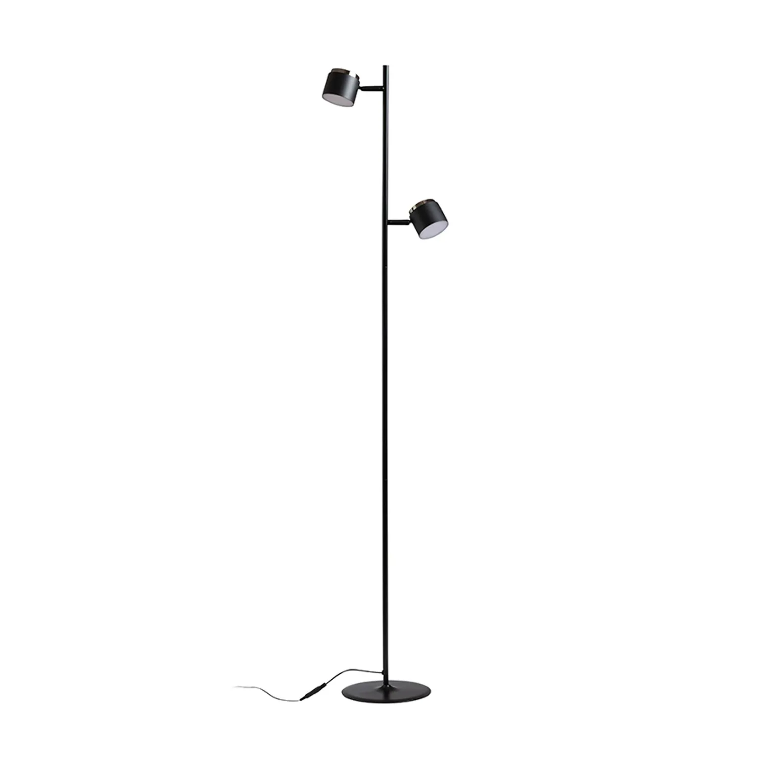 Rendl Nova lampadar LED negru crom