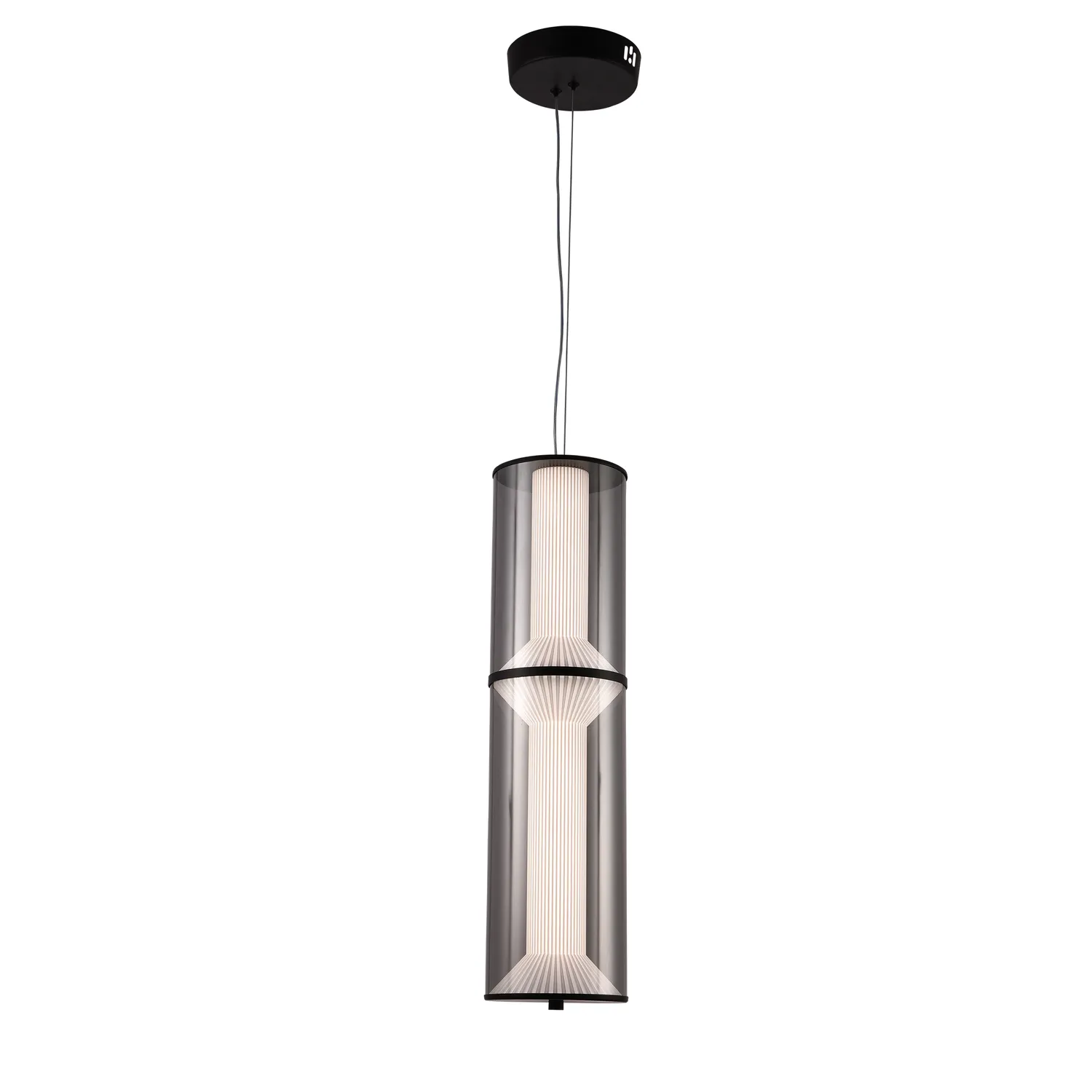 Alessandro Design Orin lustra LED 47W negru telecomanda