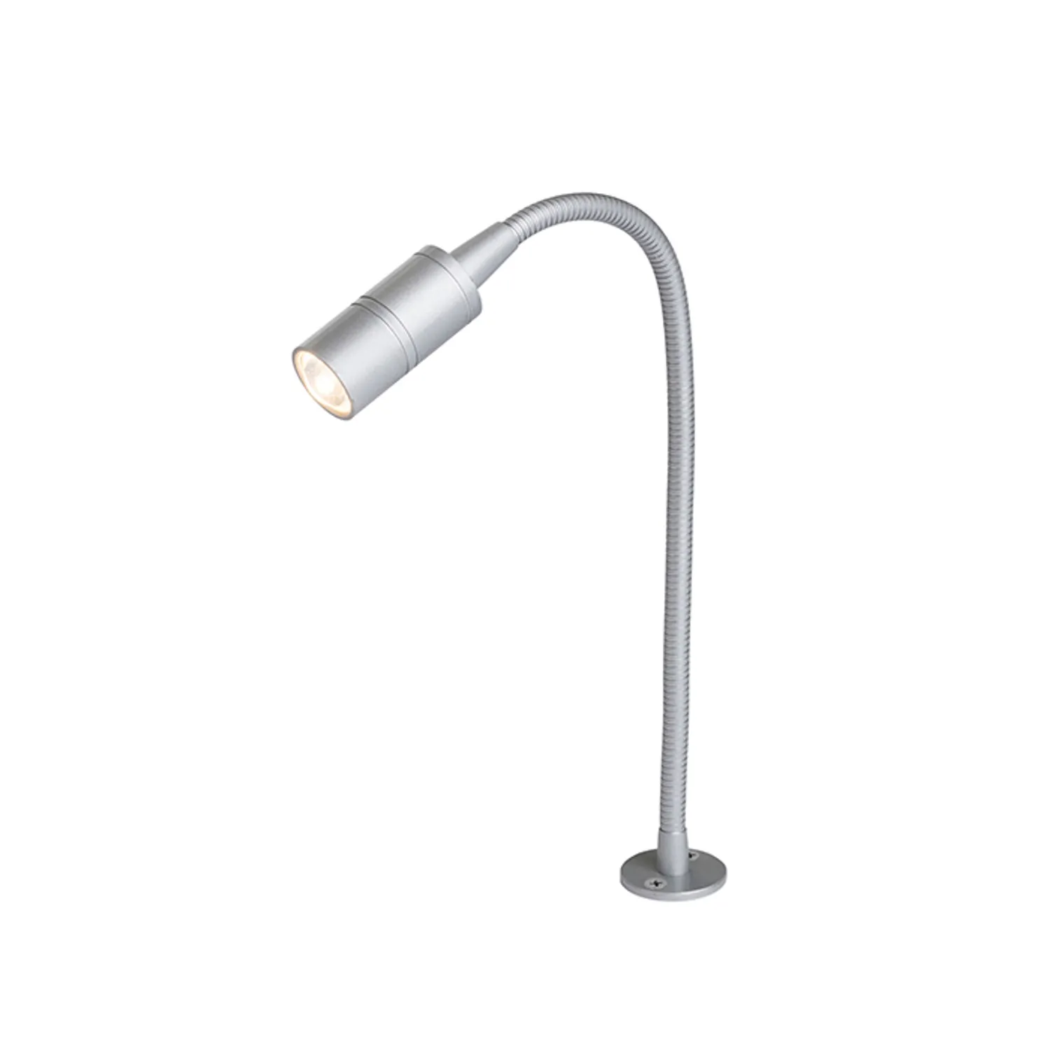 Rendl Light Studio Esa spot LED cu clema gri argintiu