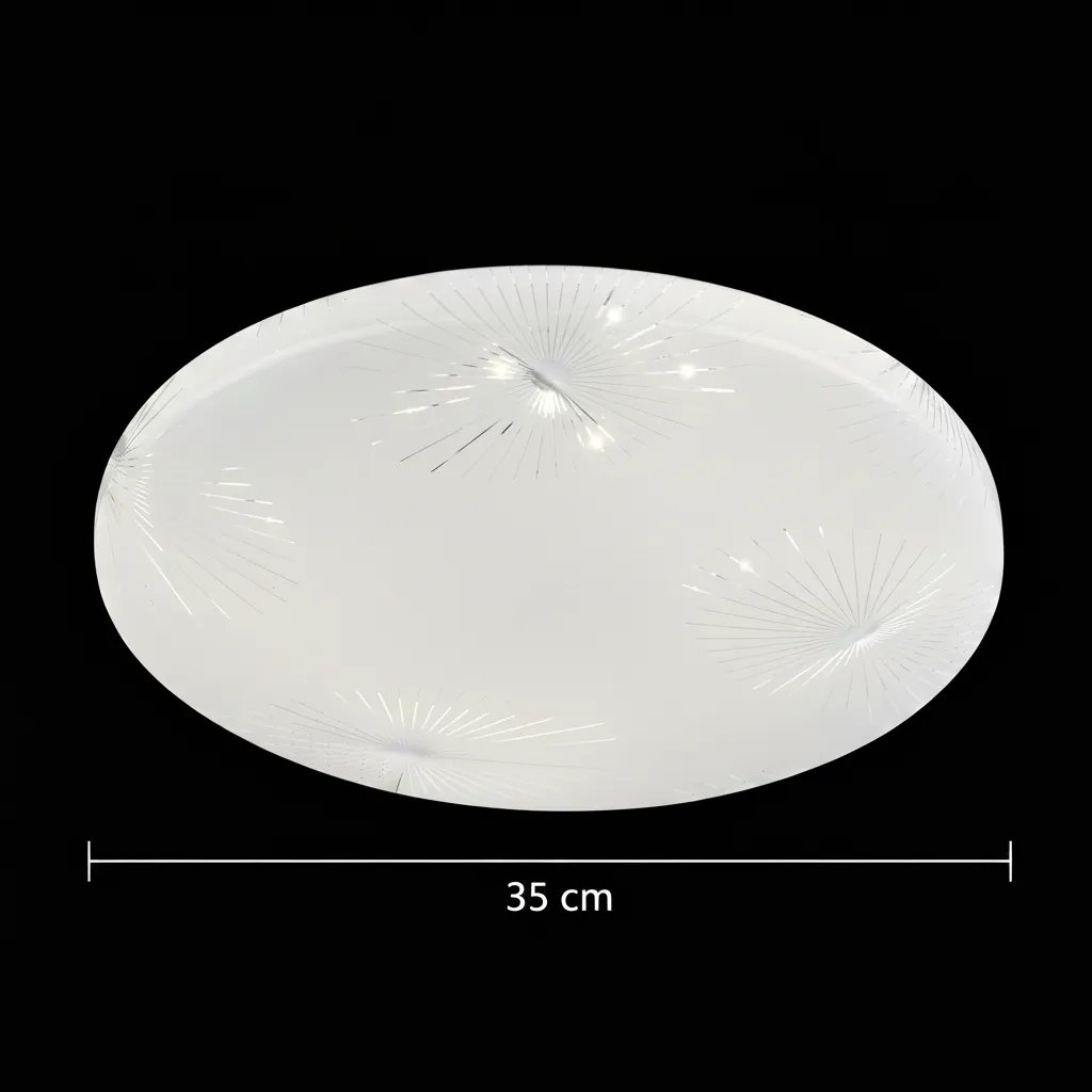 Alessandro Design plafoniera LED alba 35 cm 31W 3 culori