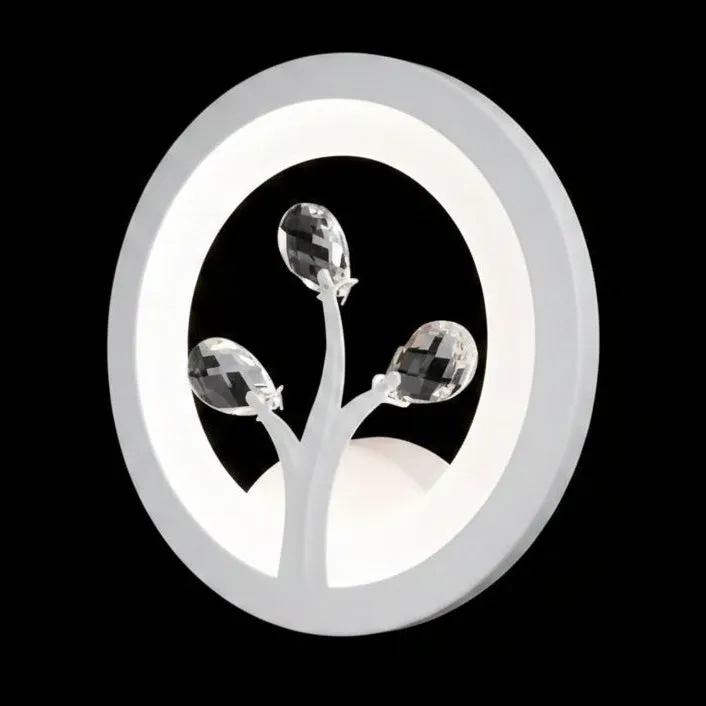 Alessandro Design Daisy aplica LED 14W alba cristal 3 culori